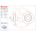 Juego de Discos de freno COATED DISC LINE