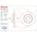 Juego de discos de freno BREMBO 08.A332.10