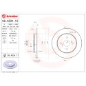 Juego de discos de freno BREMBO 08.A534.10