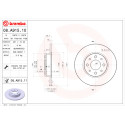 Juego de Discos de freno COATED DISC LINE