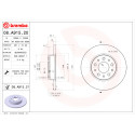 Juego de discos de freno COATED DISC LINE BREMBO 08.A915.21
