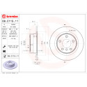 Juego de discos de freno COATED DISC LINE