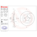 Juego de discos de freno BREMBO 08.C250.20