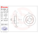 Juego de discos de freno BREMBO 08.C650.11