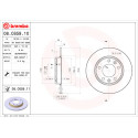 Juego de discos de freno BREMBO 08.C659.11