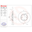 Juego de discos de freno BREMBO 09.5804.10