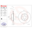 Juego de discos de freno BREMBO 09.5889.10