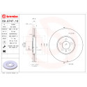 Juego de discos de freno BREMBO 09.6747.10