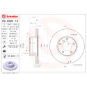 Juego de Discos de freno COATED DISC LINE