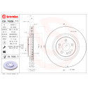 Juego de Discos de freno COATED DISC LINE BREMBO 09.7606.11