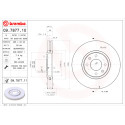 Juego de Discos de freno COATED DISC LINE