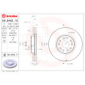 Juego de discos de freno COATED DISC LINE