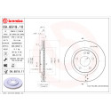 Juego de Discos de freno COATED DISC LINE