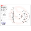 Juego de discos de freno COATED DISC LINE