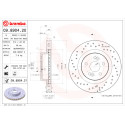 Juego de discos de freno COATED DISC LINE