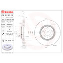 Juego de Discos de freno COATED DISC LINE
