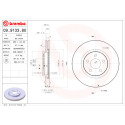 Juego de discos de freno BREMBO 09.9133.80
