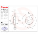 Juego de Discos de freno COATED DISC LINE