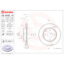 Juego de discos de freno COATED DISC LINE