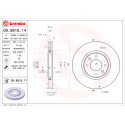 Juego de Discos de freno COATED DISC LINE