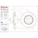 Juego de discos de freno BREMBO 09.9743.10