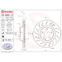 Juego de discos de freno BREMBO 09.9825.10