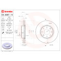 Juego de discos de freno BREMBO 09.9997.10