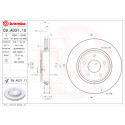Juego de discos de freno BREMBO 09.A031.10