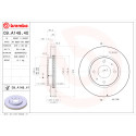 Juego de discos de freno COATED DISC LINE
