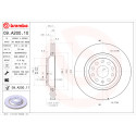 Juego de discos de freno BREMBO 09.A200.10