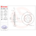 Juego de discos de freno BREMBO 09.A357.10