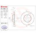 Juego de Discos de freno COATED DISC LINE