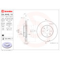 Juego de discos de freno COATED DISC LINE