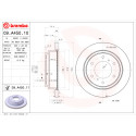 Juego de discos de freno COATED DISC LINE BREMBO 09.A450.11