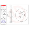Juego de Discos de freno COATED DISC LINE