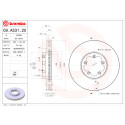 Juego de discos de freno BREMBO 09.A531.20