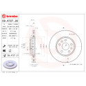 Juego de discos de freno COATED DISC LINE
