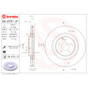 Juego de Discos de freno COATED DISC LINE