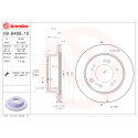 Juego de discos de freno BREMBO 09.B409.10