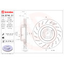 Juego de Discos de freno COATED DISC LINE