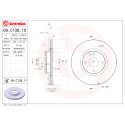 Juego de Discos de freno COATED DISC LINE