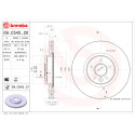 Juego de Discos de freno BREMBO 09.C542.21