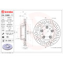 Juego de Discos de freno BREMBO 09.C880.11