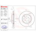 Juego de discos de freno BREMBO 09.C934.11