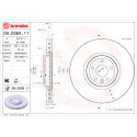 Juego de Discos de freno BREMBO 09.D064.11
