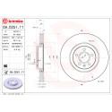 Juego de Discos de freno BREMBO 09.D251.11
