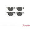 Juego de 4 pastillas de freno BREMBO P 06 020