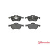 Juego de 4 pastillas de freno BREMBO P 06 030