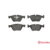 Juego de 4 pastillas de freno BREMBO P 06 040