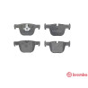 Juego de 4 pastillas de freno BREMBO P 06 072